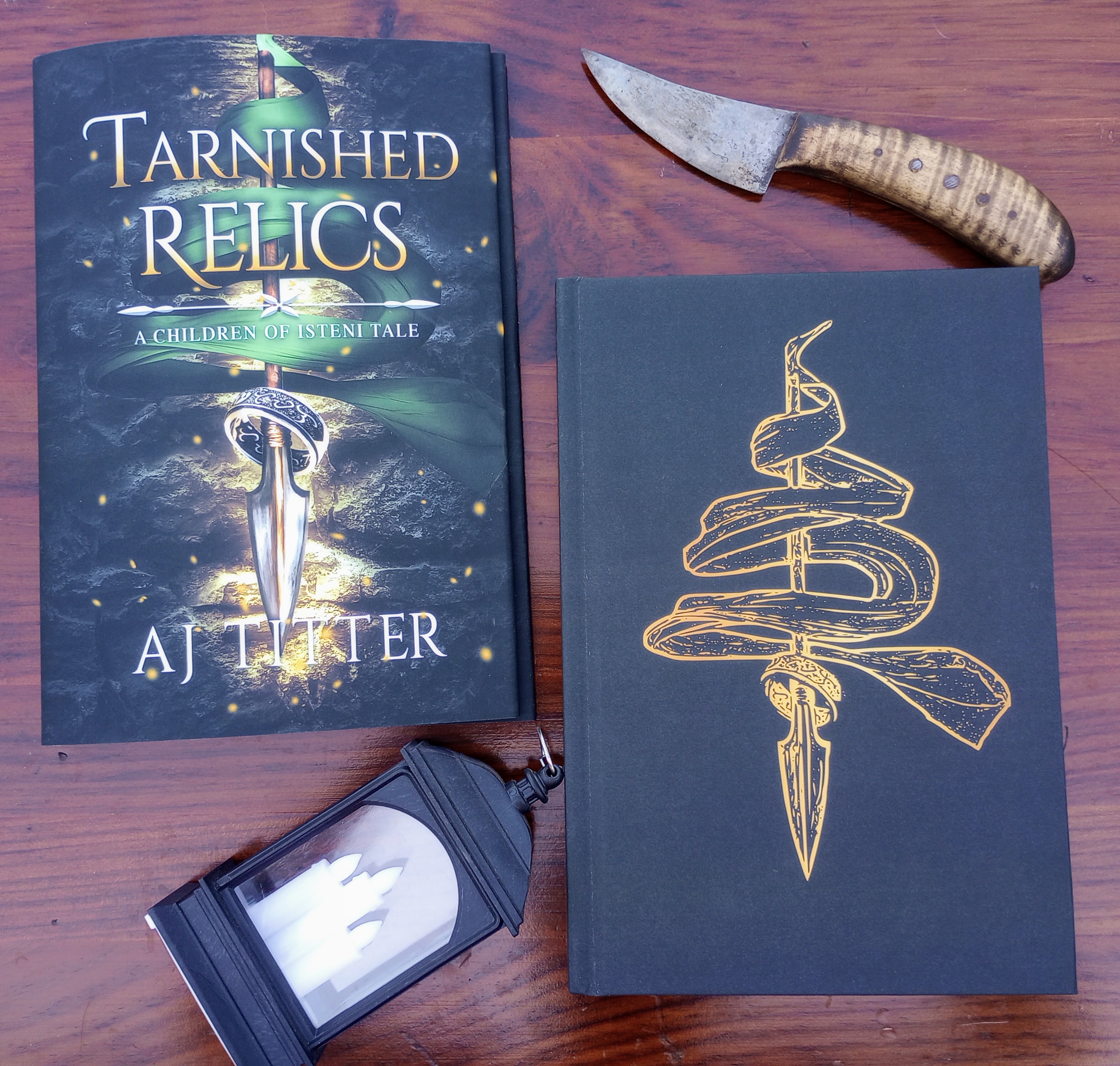 Tarnished Relics Signed Hardcover