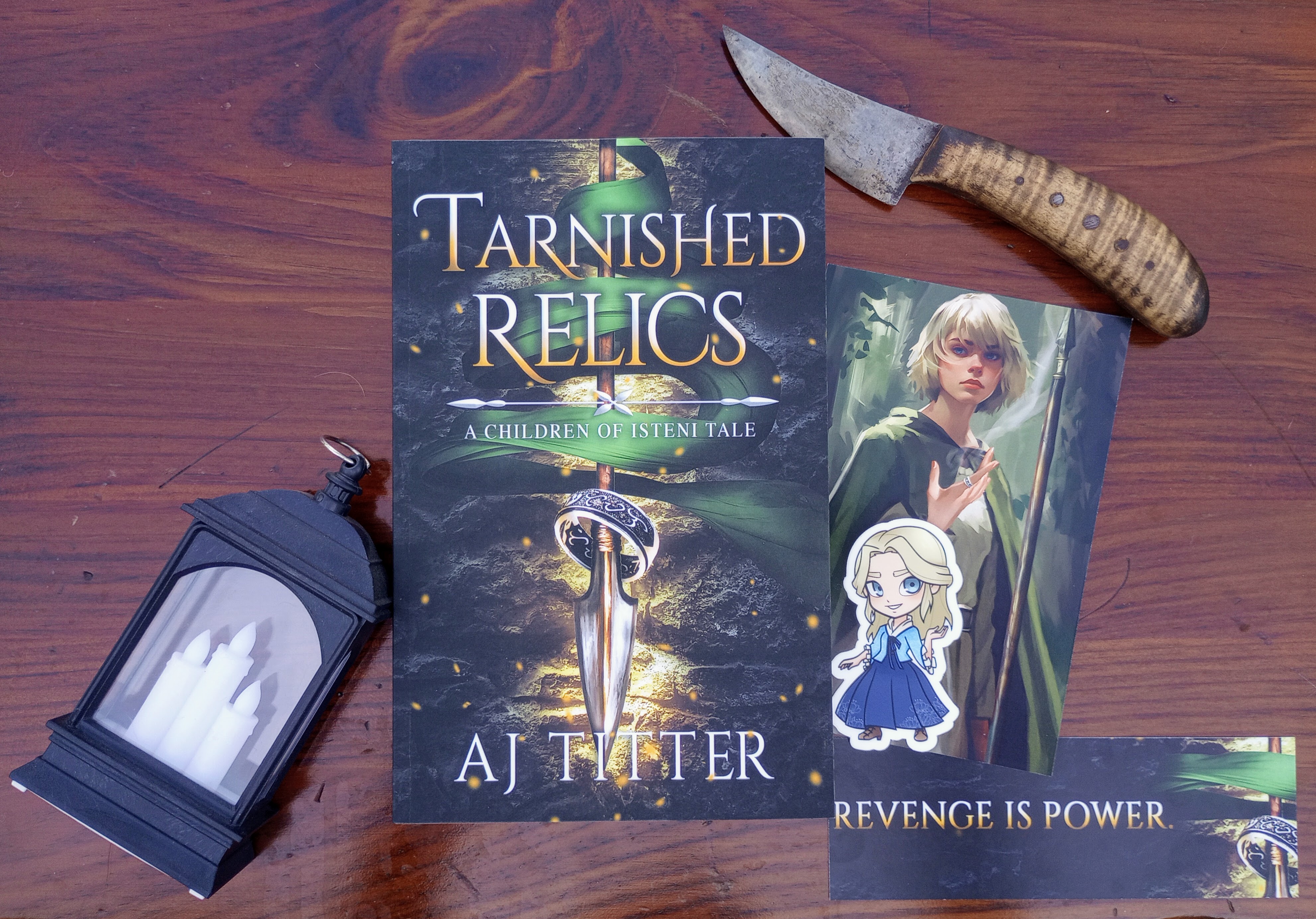 Tarnished Relics Signed Paperback